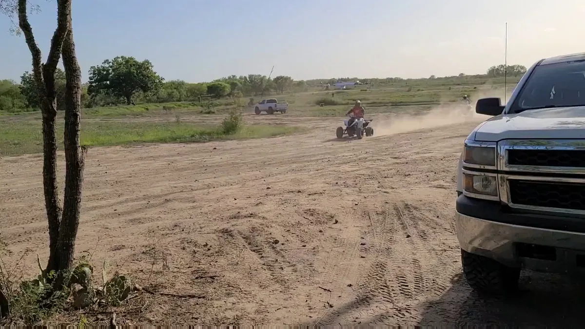ATV group riding at 281 Country Club offroad park San Antonio